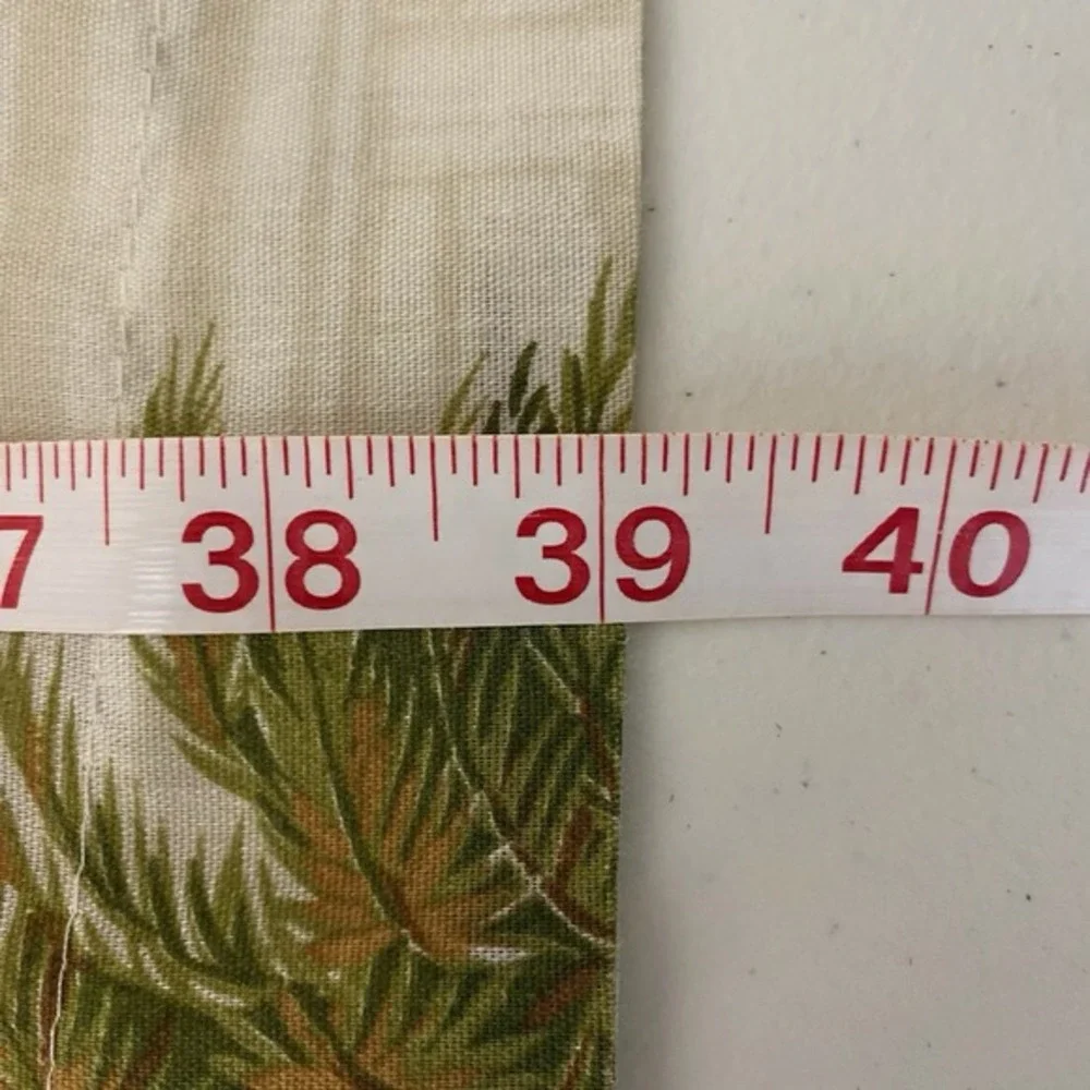 Vtg Revman Pillowcases SET of 4 Two Sizes Palm Tree Print Tropical Island Cabana